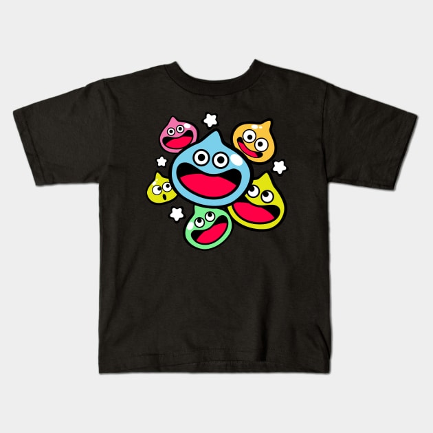 Slimes Limos Kids T-Shirt by lolo_aburto